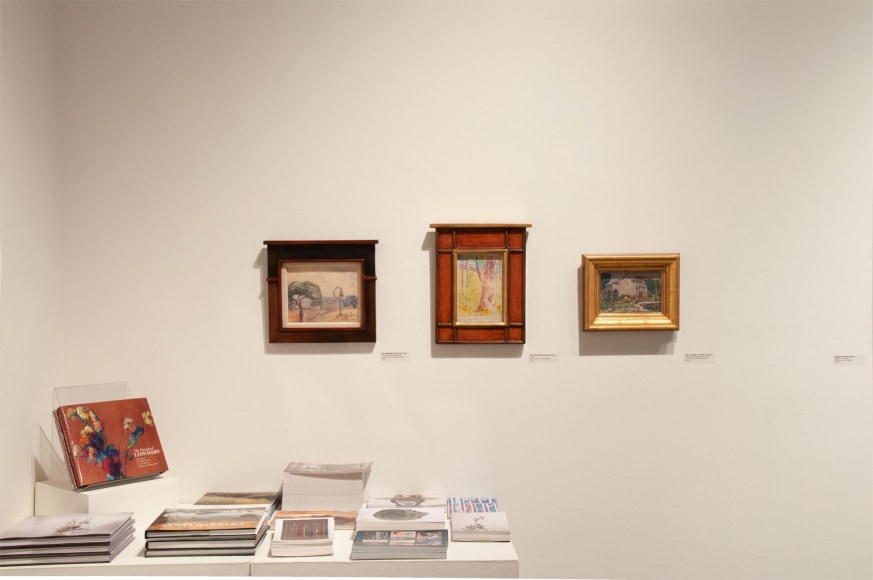 THE SUMMER SALON, 2019 installation photograph with Nell Brooker Mayhew and Colin Campbell Cooper