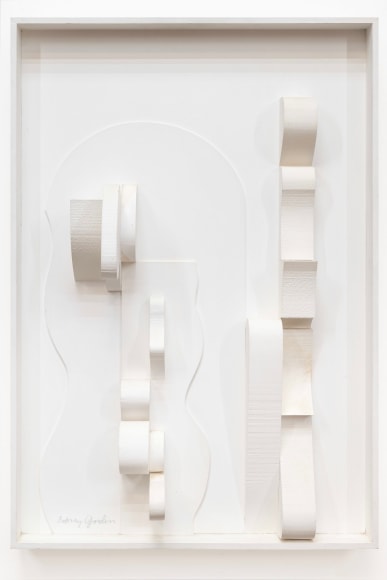 SIDNEY GORDIN (1918-1996), Untitled (White Relief), c. 1964