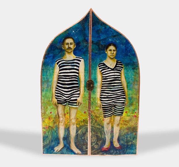 HOLLI HARMON , Untitled (Sun Goddess Retablo), 2020