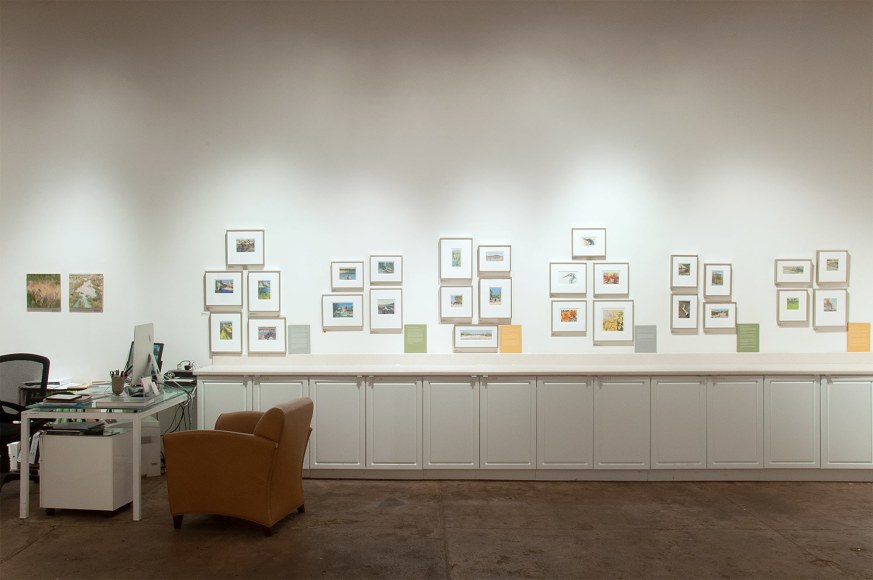 The River's Journey Installation photo, Libby Smith, Nicole Strasburg, Pamela Zwehl-Burke, Connie Connally, Libby Smith, Nina Warner