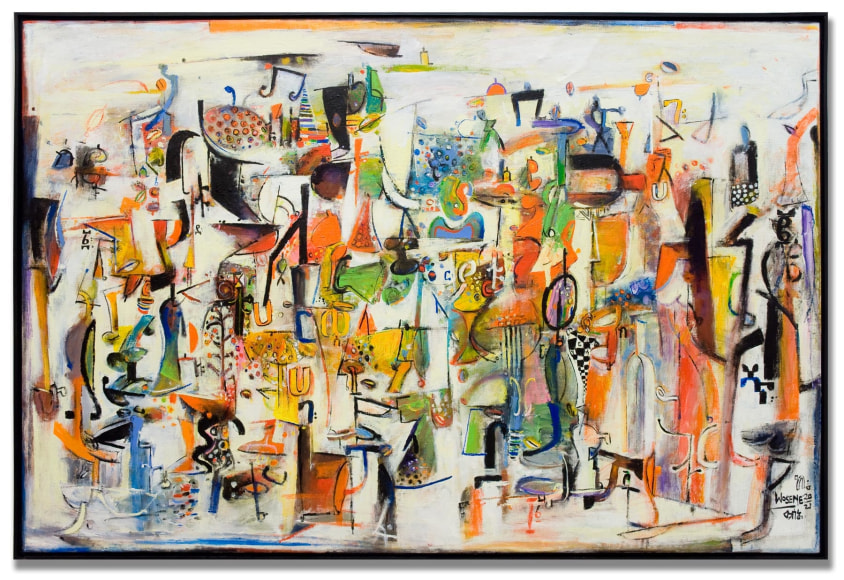 WOSENE WORKE KOSROF , Birth of Music II, 2021