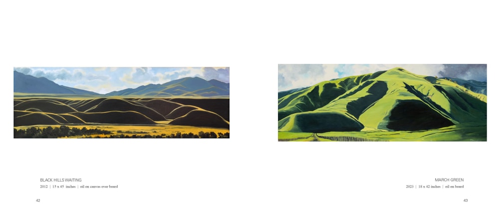 Pages 42 and 43 of ROBIN GOWEN: Shadow &amp; Light