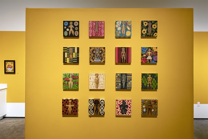 Installation photograph of ANGELA PERKO: The Place of Hidden Things, 2022