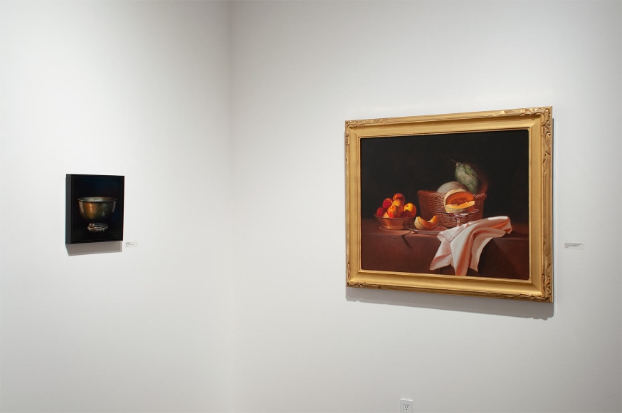 Installation photograph of REAL WOMEN: Realist Art by American Women, Susan Savage, Martha Mayer Erlebacher