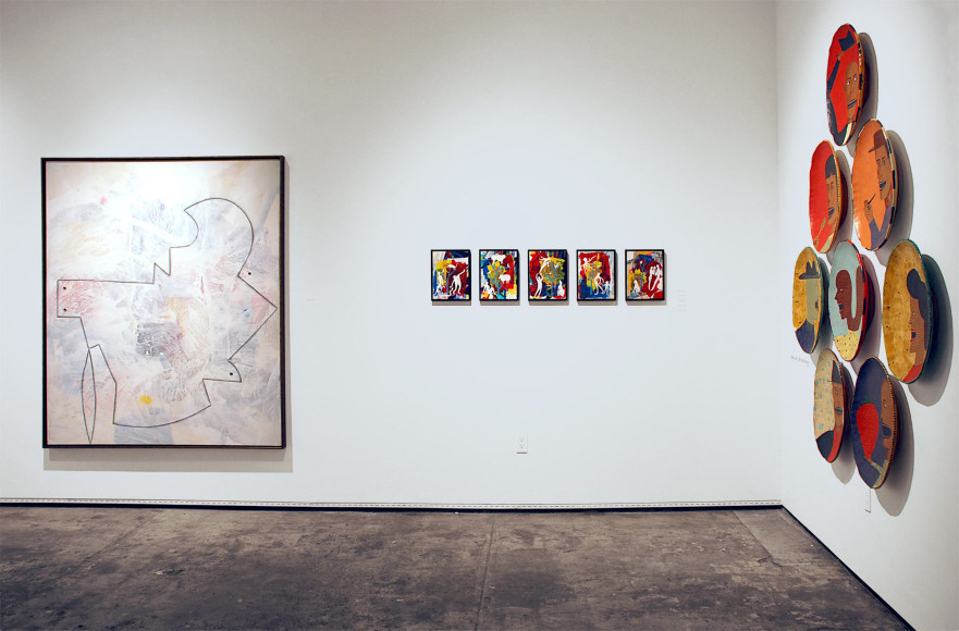 JUST BETWEEN US: Wesley Anderegg, Rafael Perea de la Cabada, Maria Rendon installation shot