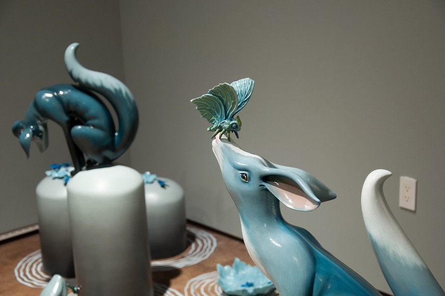 THE WALLS BECAME THE WORLD ALL AROUND: New Work by Rebekah Bogard &amp; Susan McDonnell install