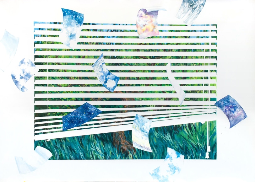 NATHAN HUFF , Of Passing Clouds, 2021