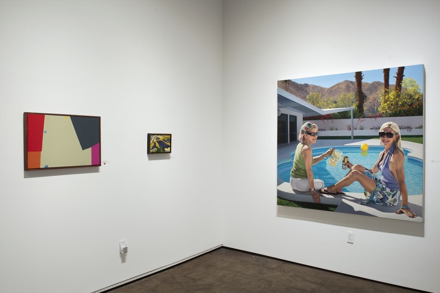 Installation photograph of The Summer Salon II, 2022 with DOROTHY FRATT,