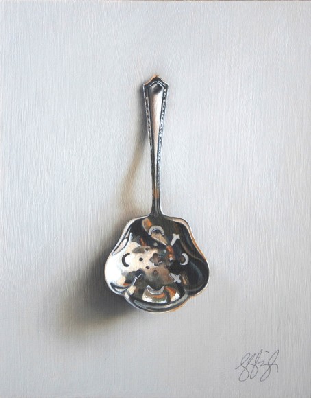 LESLIE LEWIS SIGLER , Silver Spoon #234, The Mime, 2022