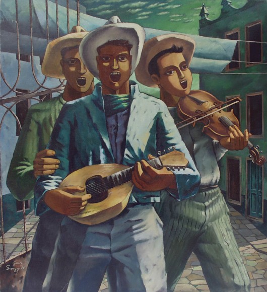 Jean Swiggett, Three Musicians, 1951