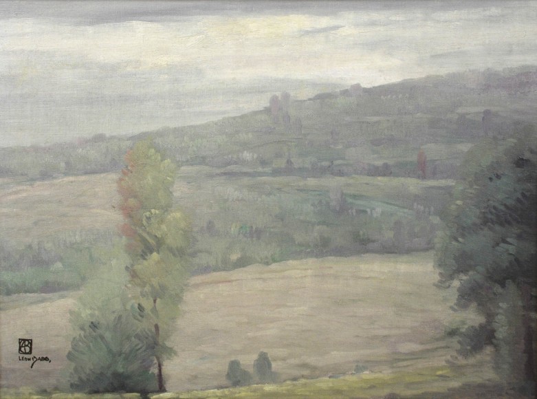 Leon Dabo, Fog and Hills, c 1900