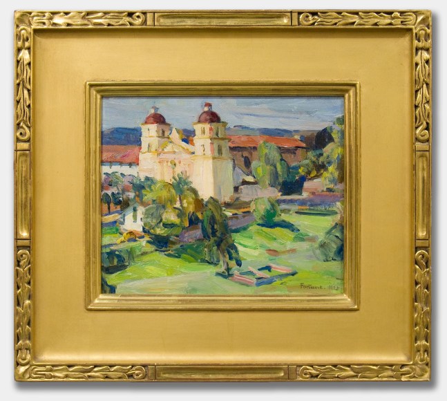 E. Charlton Fortune - Santa Barbara Mission, 1928