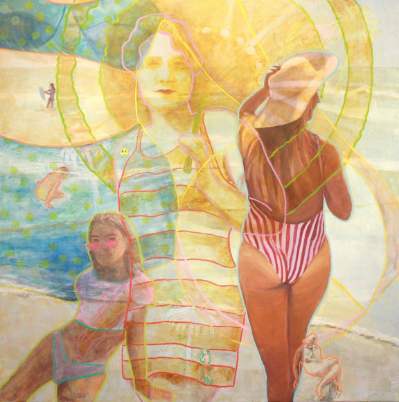 HOLLI HARMON , Woman at the Beach, 2019