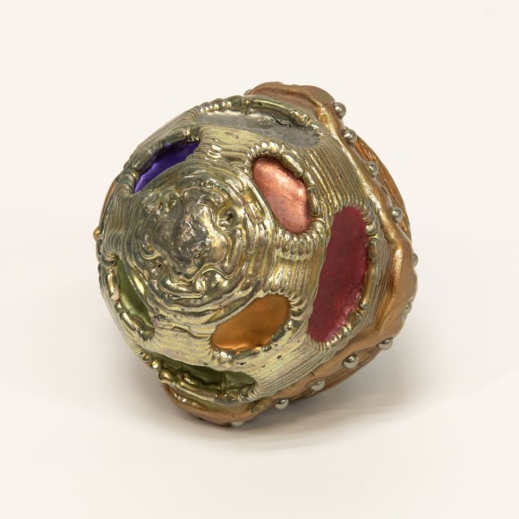 LYNDA WEINMAN, Mica Gazing Ball, 2021-2022