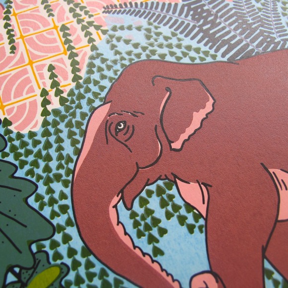 CLAUDIA  BORFIGA, Jungle Elephant