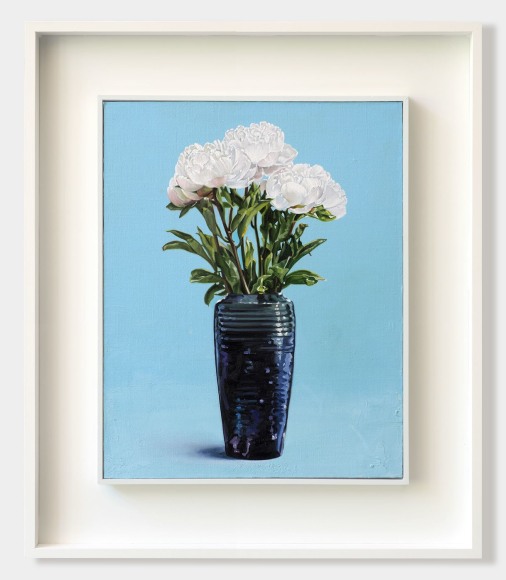 JOHN NAVA , Peonies Dark Vase, 2022