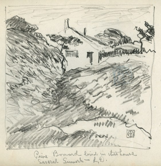 Leon Dabo, Pierre Bonnard's Summer House, c. 1938