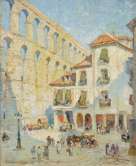 Colin Campbell Cooper (1856-1937), Segovia Spain