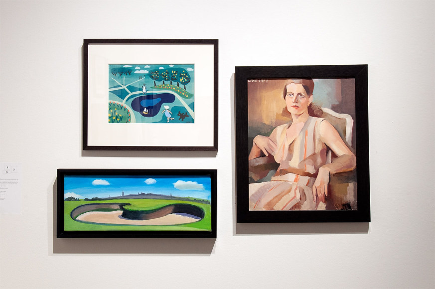 MIXOLOGY installation photograph with Betty Lane and Hank Pitcher