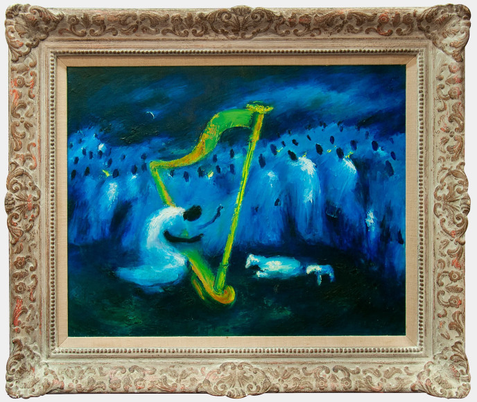 DAN LUTZ (1906-1978), I Got a Harp, c. 1941