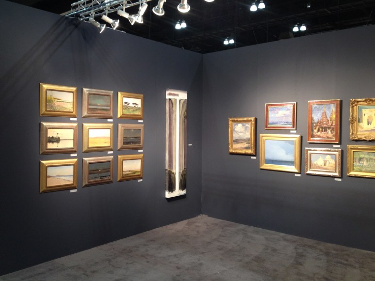 LA ART SHOW, 2014 installation