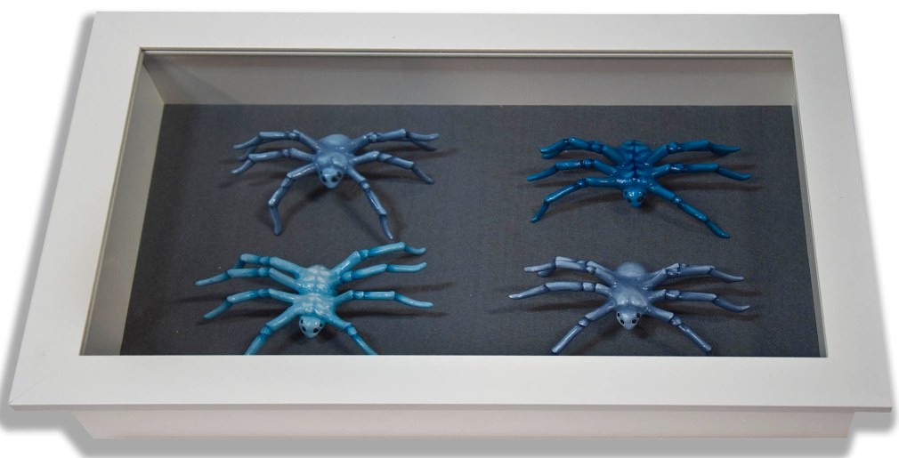 REBEKAH BOGARD , Flower with Four Bees, 2018