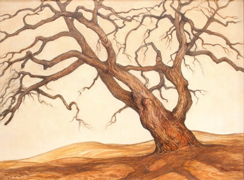 RAY STRONG (1905-2006), Mission Canyon Oak, c. 1960