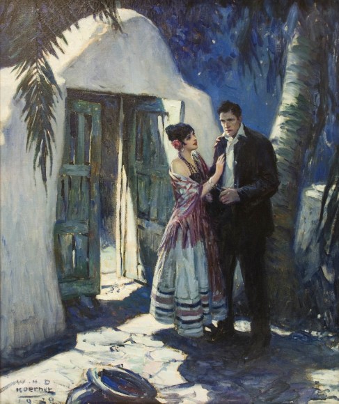 W.H.D. Koerner, He Felt Her Hand in His, 1920