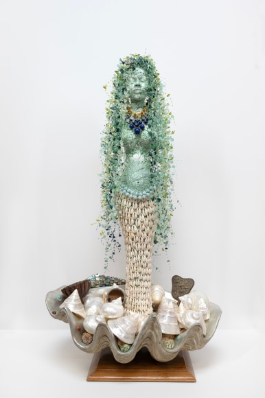 PAULO LIMA , Luzi&ecirc; - Mermaid on a shell, 2025