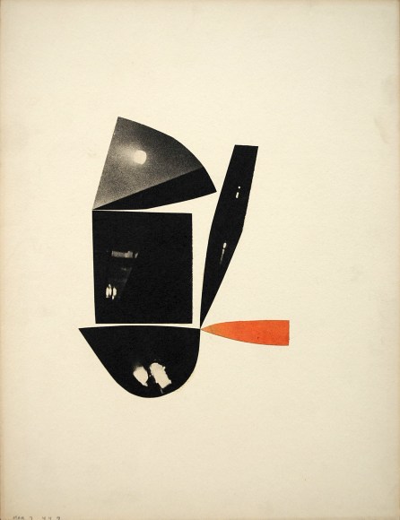 SIDNEY GORDIN (1918-1996), Constructivist Collage #9, March 7, 1944