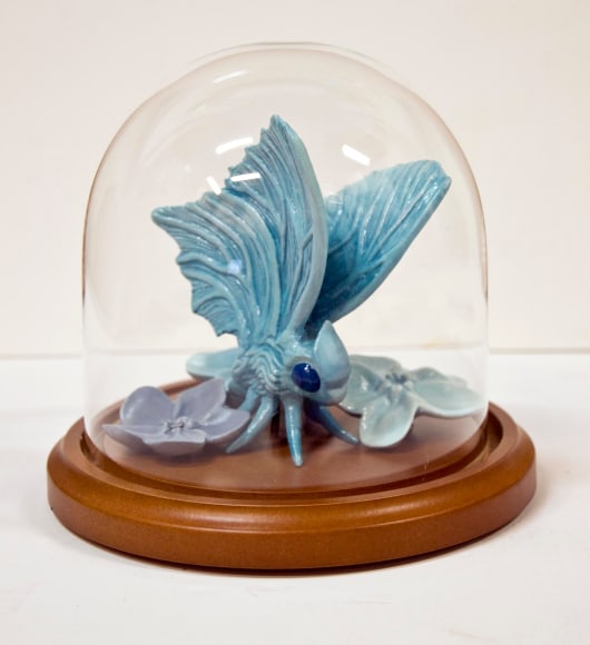 REBEKAH BOGARD , Butterfly with Flowers 1 (small), 2018