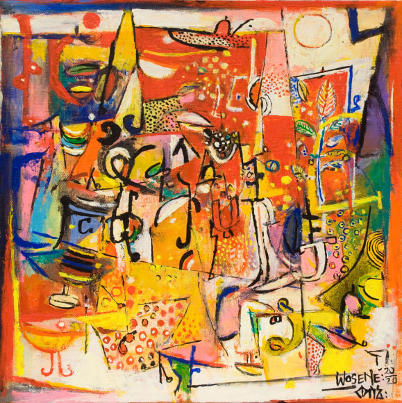 WOSENE WORKE KOSROF , Bourbon Street, 2020