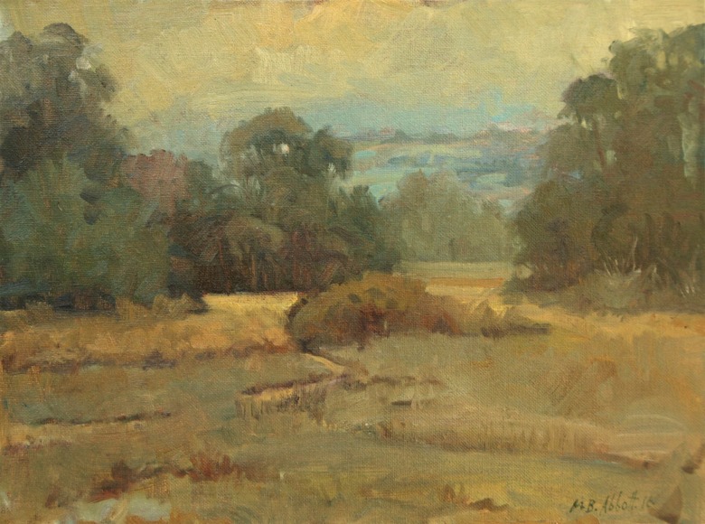 Meredith Brooks Abbott, Rice Grass, The Bluffs, 2016