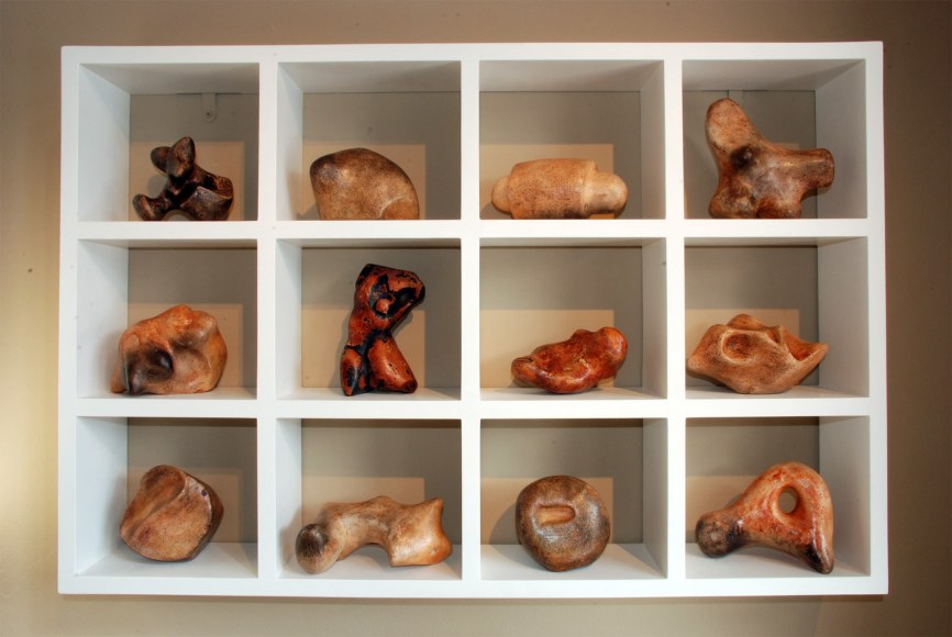 AN EVEN DOZEN installation, Rafael Perea de la Cabada
