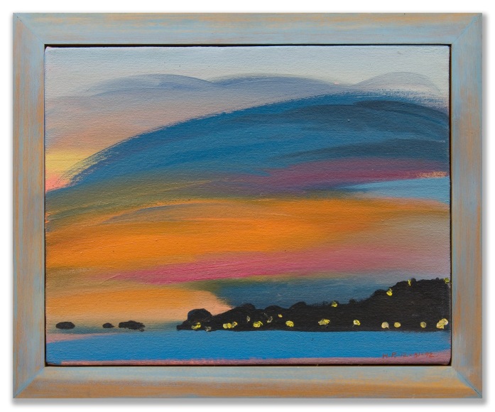 HANK PITCHER (b. 1949), New Year's Eve from Butterfly Beach, Dec. 31, 1992