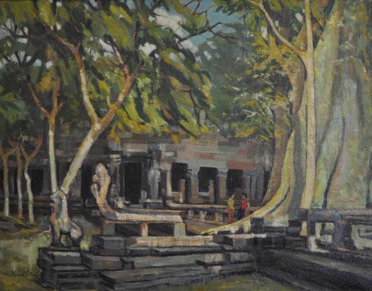 Millard Sheets, Courtyard