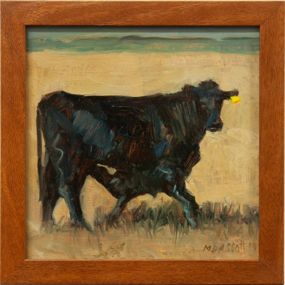 MEREDITH BROOKS ABBOTT, Cow and Calf, 2019