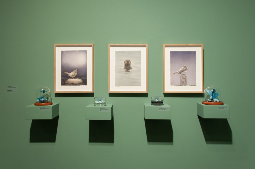 THE WALLS BECAME THE WORLD ALL AROUND: New Work by Rebekah Bogard &amp; Susan McDonnell installation