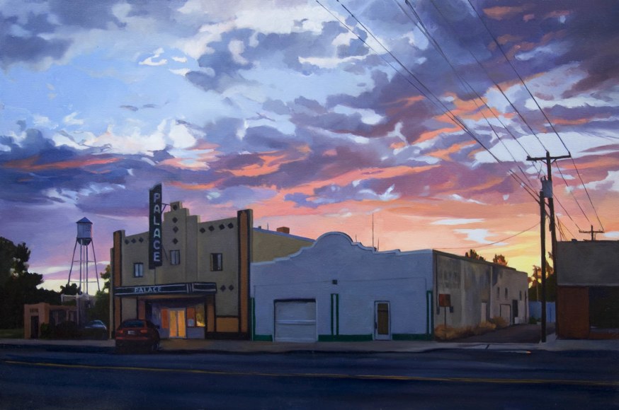 Patricia Chidlaw, Sunrise at the Palace, 2017