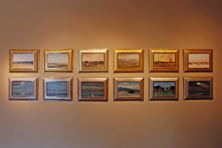 AN EVEN DOZEN installation, Lockwood de Forest