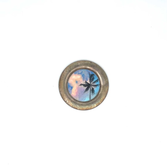 HOLLI HARMON , 64. A trivial cloud sits on a cloumn, 2023