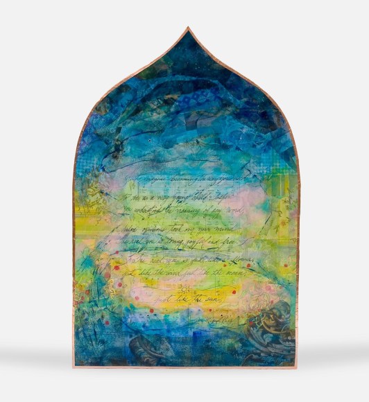 HOLLI HARMON , Untitled (Sun Goddess Retablo), 2020