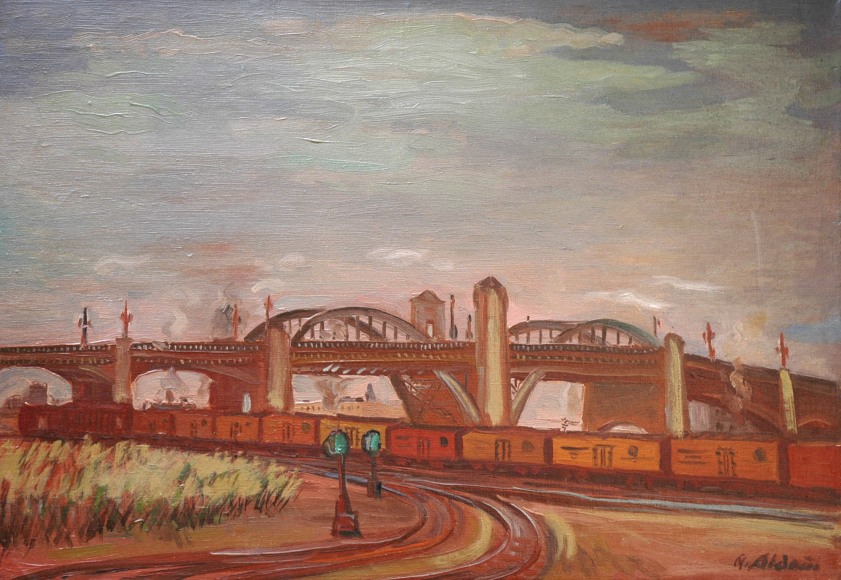 Anders Aldrin, Sixth Street Bridge (Bridge in Los Angeles Series), 1940