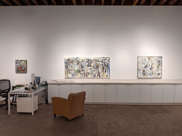 Installation photograph of WOSENE WORKE KOSROF: For Love of Words