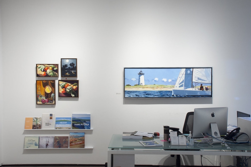 Installation photograph of ROBIN GOWEN: Sight Lines, 2021