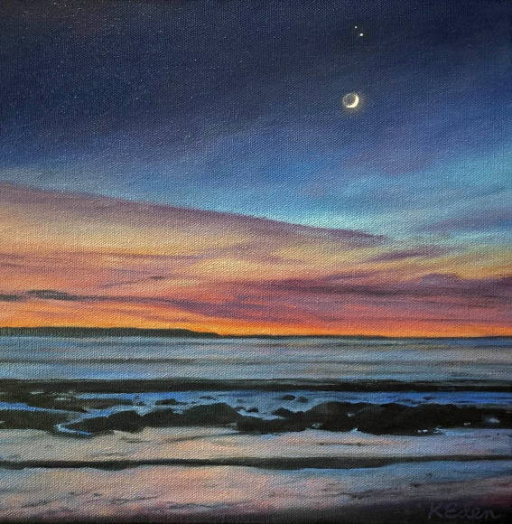 KATE EDEN , Conjunction from Hendry's Beach, 2022