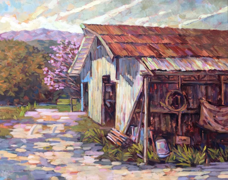 WHITNEY BROOKS ABBOTT , Springtime Barn, 2019
