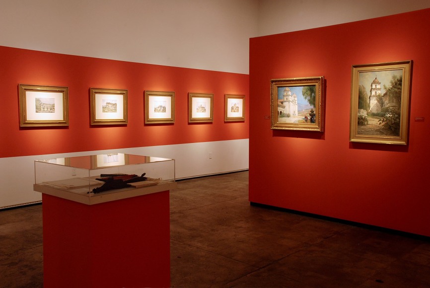 ALONG EL CAMINO REAL: Edwin Deakin's 21 Missions in Watercolor installation