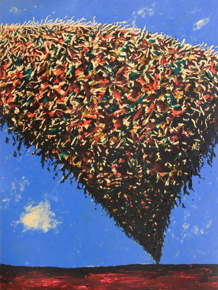 MICHAEL DVORTCSAK (1938-2019), Post Aftermath Variations #27, 1980