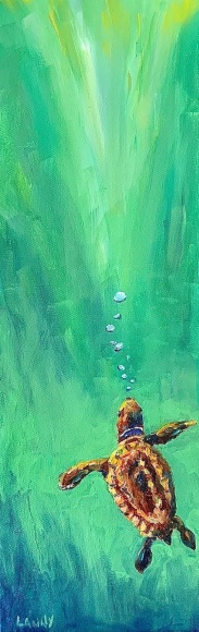 LANNY SHERWIN , Swimming to the Light, 2021